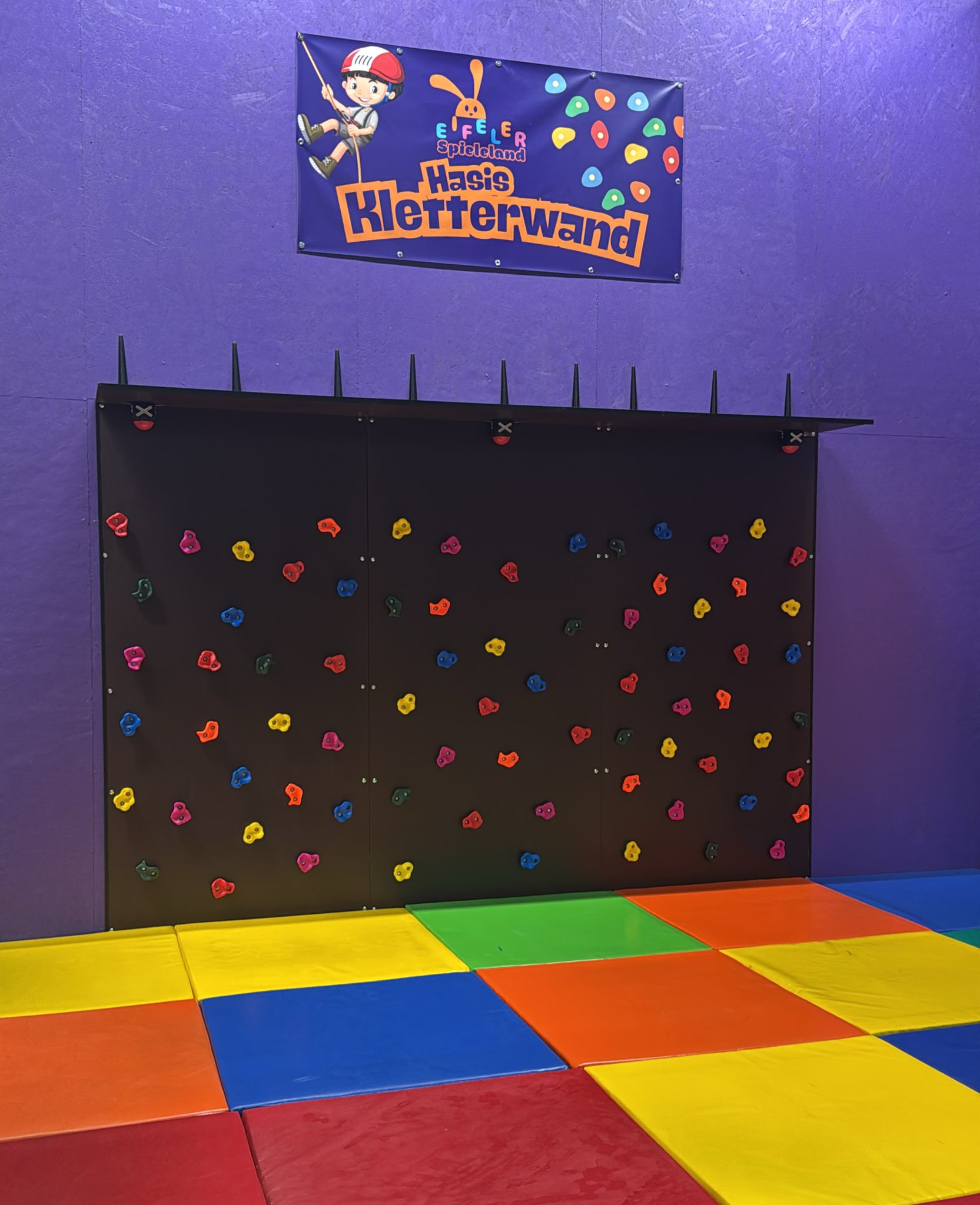 Kletterbereich im Eifeler Spieleland